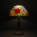 Tiffany Table Lamp - Rose Garden 12"