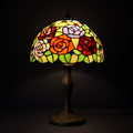 Tiffany Table Lamp - Rose Garden 12"