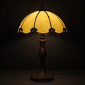 Tiffany Table Lamp - Golden Sunset 12"