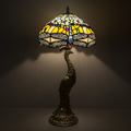 Tiffany Table Lamp - Dragonfly Meadow 12"