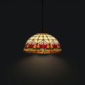 Tiffany Pendant Lamp - Scarlet Tulip 12"