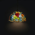 Tiffany Pendant Lamp - Vineyard Jewel 12"