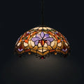 Tiffany Pendant Lamp - Royal Iris 12"