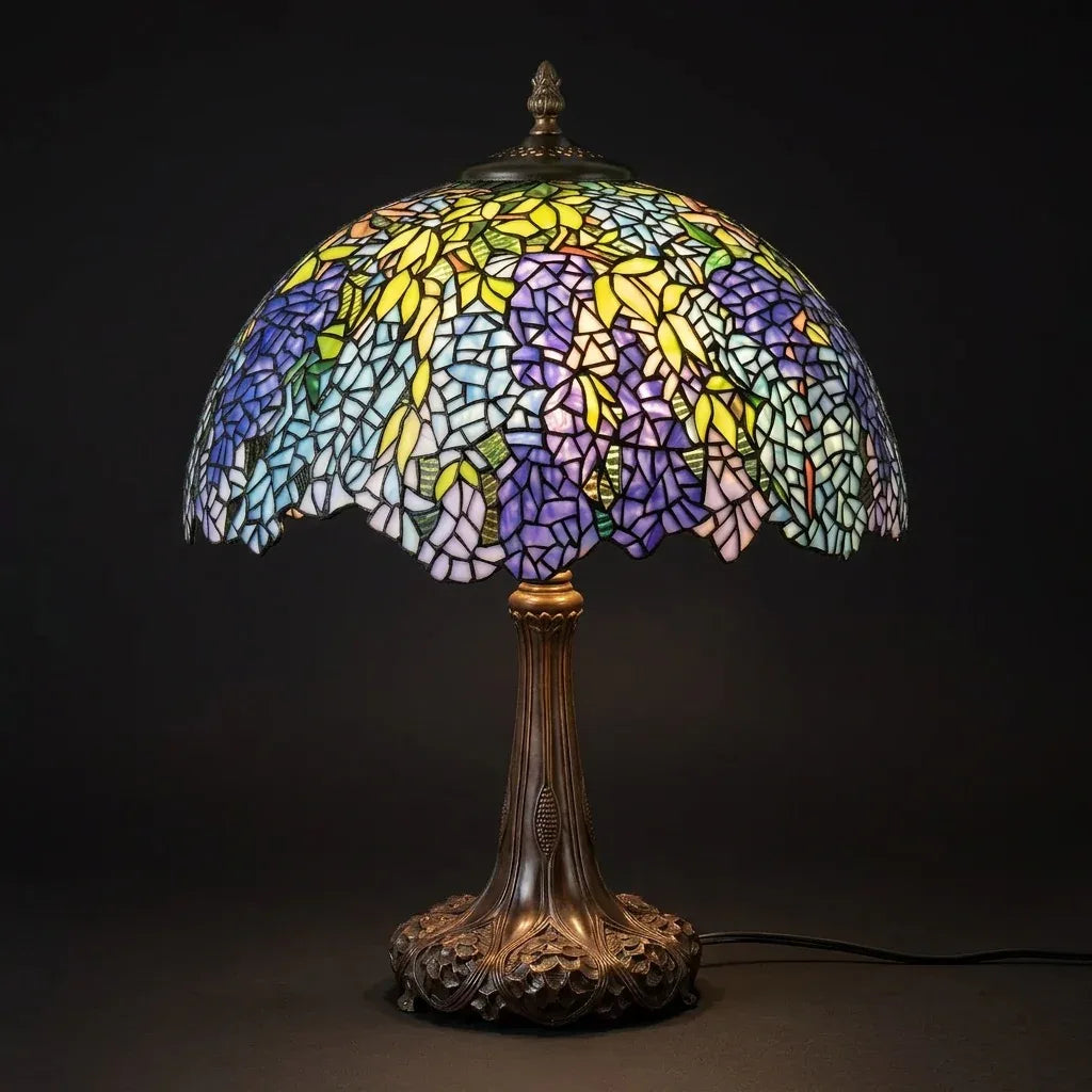 Tiffany Table Lamp - Wisteria Moonlight 20.5"