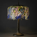 Tiffany Table Lamp - Midnight Wisteria 18"