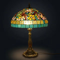 Tiffany Table Lamp - Emerald Dragonfly 18"