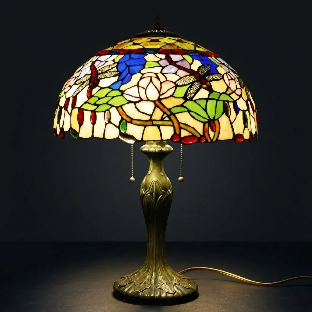 Tiffany Table Lamp - Jardin Luciole 16"