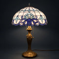 Tiffany Table Lamp - Sapphire Serenade 16"