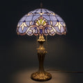 Tiffany Table Lamp - Amethyst 16"