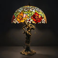 Tiffany Table Lamp - Rose Garden 16"