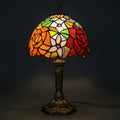Tiffany Table Lamp - Two-tone Rose 8"