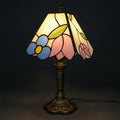 Tiffany Table Lamp - Square Rose 6"
