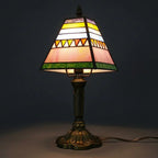 Tiffany Table Lamp - Pyramid 6"