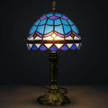 Tiffany Table Lamp - Sea & Sky 7"