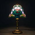 Tiffany Table Lamp - Peacock 8"