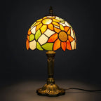 Tiffany Table Lamp - Sunflower 8"