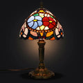 Tiffany Table Lamp - Beads Rose 8"