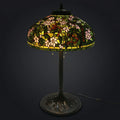 Tiffany Table Lamp - Woodland Blossom Canopy 20"
