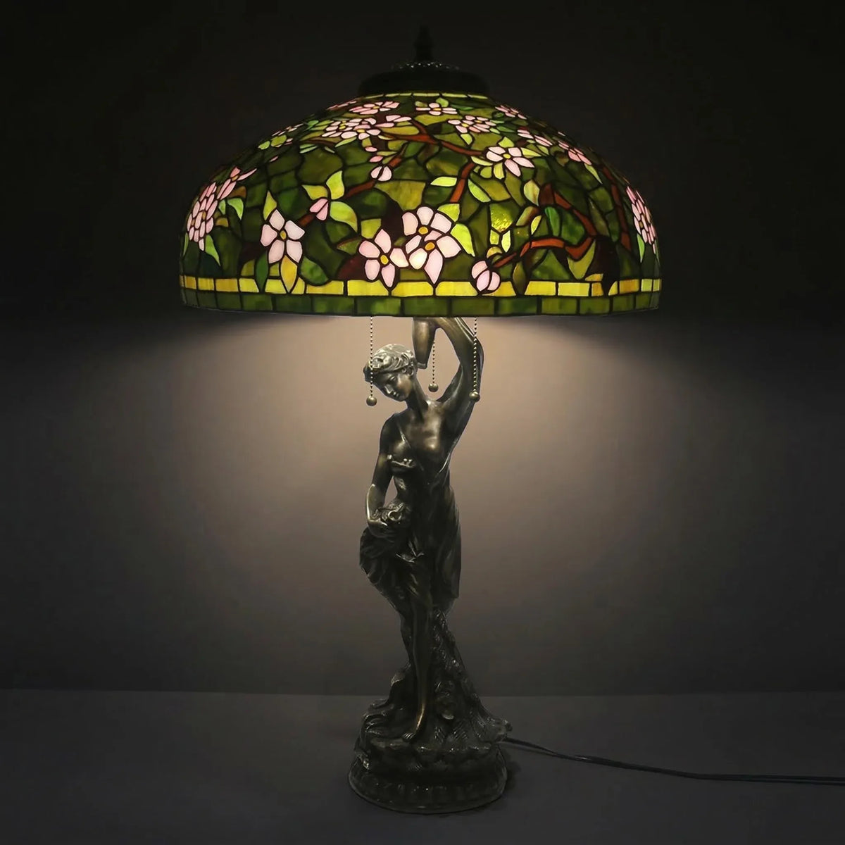 Tiffany Table Lamp - Blossom Canopy 20"