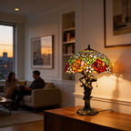 Tiffany Table Lamp - Rose Garden 16" My Store