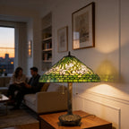 Tiffany Table Lamp - Green Vine 16" My Store