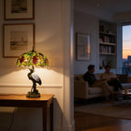 Tiffany Table Lamp - Vineyard Heron 20" My Store