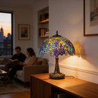 Tiffany Table Lamp - Wisteria Moonlight 20.5" My Store