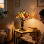Tiffany Table Lamp - Rose Garden 16" My Store
