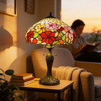 Tiffany Table Lamp - Autumn Bloom 16" My Store