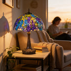 Tiffany Table Lamp - Wisteria Moonlight 20.5" My Store