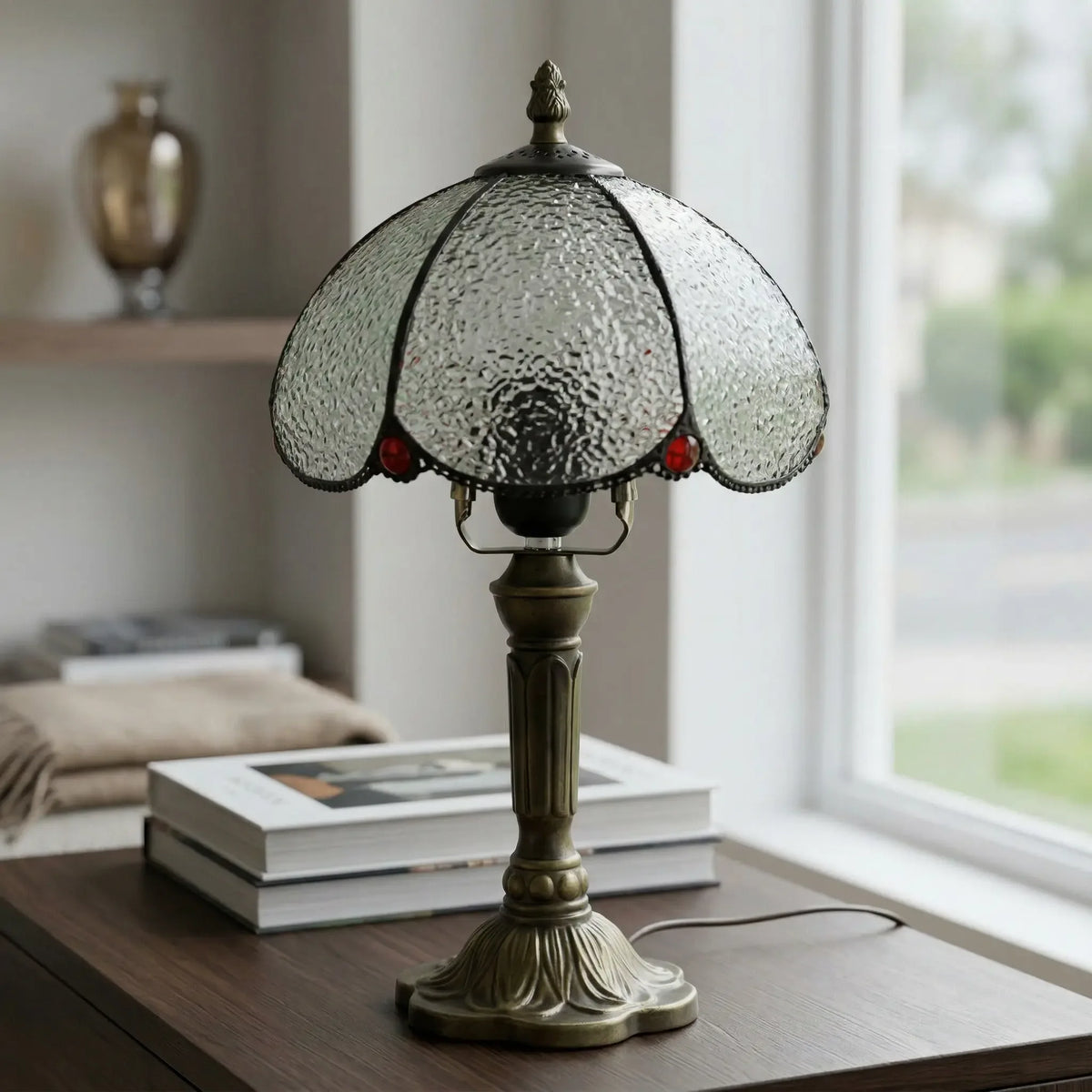 Tiffany Table Lamp - Diamond 8" My Store