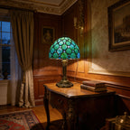 Tiffany Table Lamp - Green Beads 8" My Store