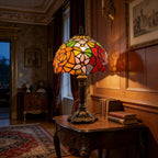Tiffany Table Lamp - Two-tone Rose 8" My Store
