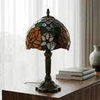 Tiffany Table Lamp - Two-tone Rose 8" My Store