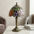 Tiffany Table Lamp - Two-tone Rose 8" My Store