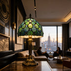 Tiffany Table Lamp - Dark Beads 8" My Store