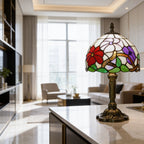 Tiffany Table Lamp - Three Flower 8" My Store
