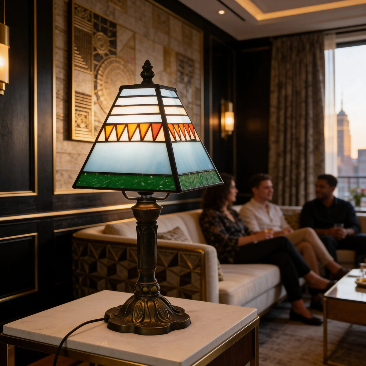 Tiffany Table Lamp - Mesa 6" My Store