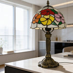 Tiffany Table Lamp - Rich Flower 8" My Store