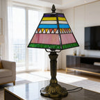 Tiffany Table Lamp - Pyramid 6" My Store